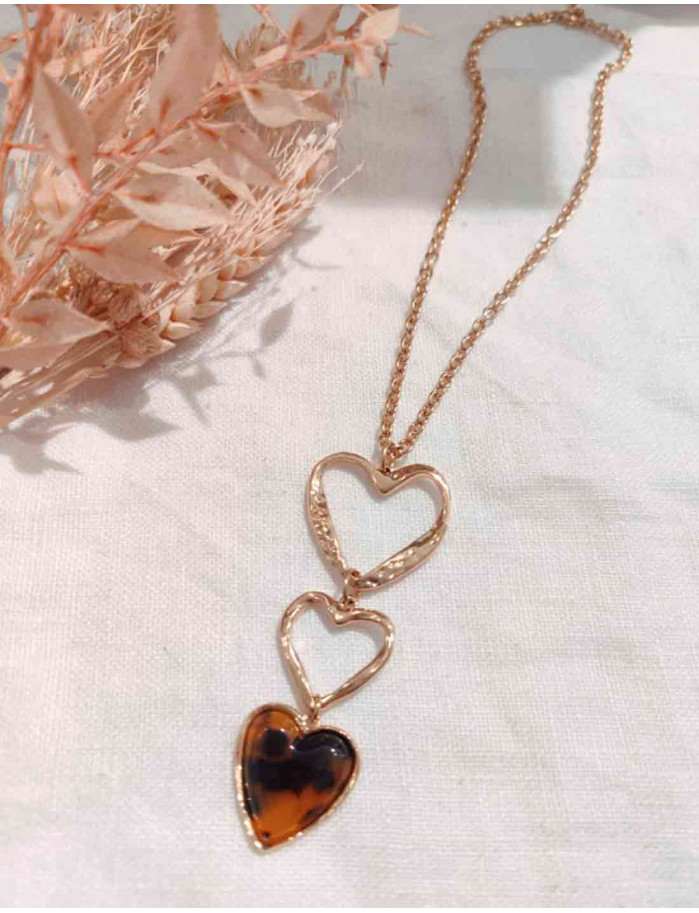 Collar 3 Corazones