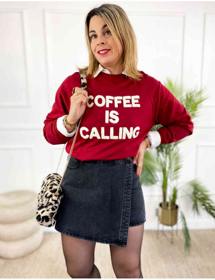 Sudadera Coffe is Calling...